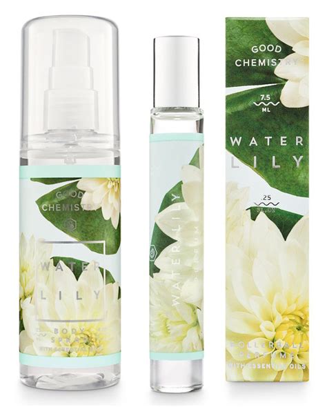 perfume with water lily notes.